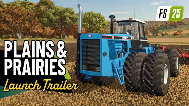 『ファーミングシミュレーター 25』コンテンツ拡張パック「Plains & Prairies Pack」が配信！
