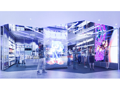 セガ日本国内初の旗艦店舗「SEGA STORE TOKYO」　7月18日（金）東京・渋谷にオープン