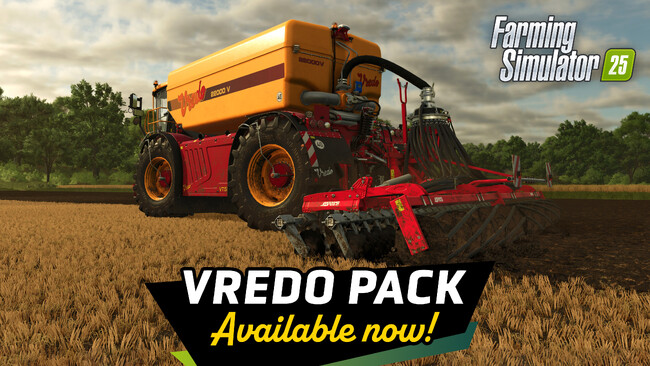 『ファーミングシミュレーター 25』コンテンツ拡張パック「VREDO Pack」が配信！