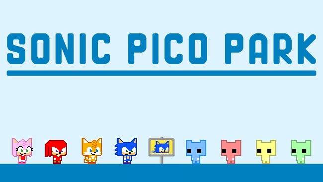 累計販売本数が800万本を突破した「PICO PARK」シリーズの最新作！今年で35周年を迎えた『ソニック・ザ・ヘッジホッグ』とのコラボレーションゲーム『SONIC PICO PARK』の発売が決定！