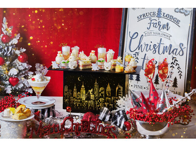 真っ白な雪が降り積もる幻想的な冬景色と愛らしい白くまが主役のクリスマススイーツ『ホワイトベアのクリスマスアフタヌーンティー』全国5都市で期間限定販売