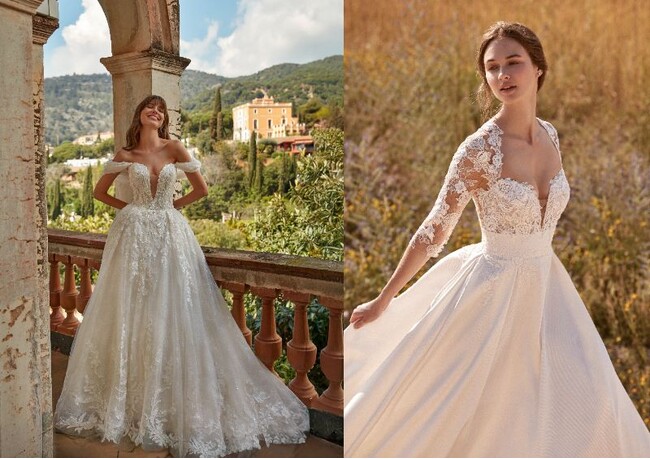 イタリア発 「ニコール・ミラノ」の新作コレクションがドレスサロン「デスティニー ライン」に到着