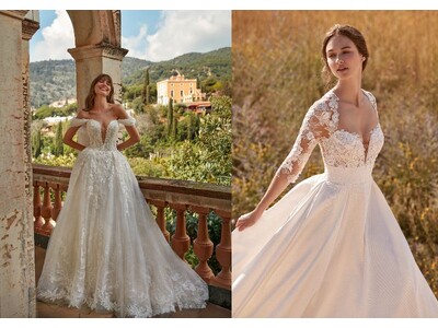 イタリア発 「ニコール・ミラノ」の新作コレクションがドレスサロン「デスティニー ライン」に到着