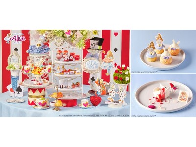 「ザ ストリングス 博多」 “不思議の国のアリス”の甘いお茶会へ誘う～Alice’s Strawberry Wonderland Afternoon Tea～『アリスのストロベリーアフタヌーンティー』