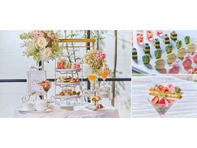 いちごと抹茶の甘美なマリアージュに心躍る！新緑の季節を楽しむスイーツコレクション『初夏のいちごと抹茶アフタヌーンティー』全国4都市で期間限定販売