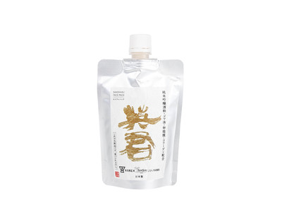 老舗酒蔵 英君酒造の酒麹をたっぷり配合した 「本物酒粕パック 」が新発売！