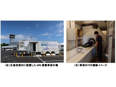 空港で先進予防医療サービスを！広島空港で脳ドック健診サービスを展開します。