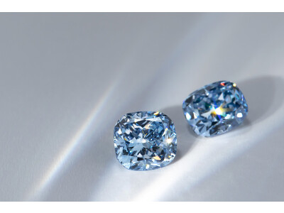 カラーストーンジュエリーのビズー、奇跡の宝石「ブルーダイヤモンド」をラボグロウンで実現。12/14発売開始。