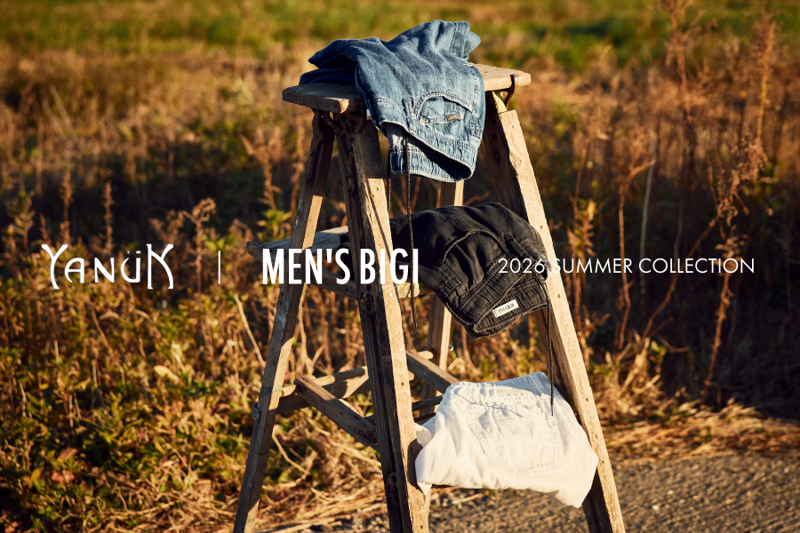 【YANUK×MEN'S BIGI】別注「Resort Jeans」が4月28…