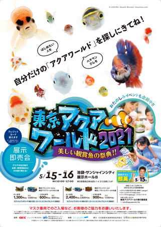 熱帯魚 観賞魚 関連商品の展示販売会 東京アクアワールド21 美しい観賞魚の祭典 池袋 サンシャインシティで5月15日 土 16日 日 初開催 記事詳細 Infoseekニュース