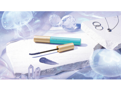 「ひとえ・奥ぶたえ用マスカラ」に夏の限定色が登場。汗・皮脂に負けずパッチリ目もとをキープ！透明感ときらめきをもたらす幻想的な〈ジェリーブルージュ〉