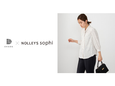 パーソナルスタイリングサービスのDROBE　独自AIによる商品開発第2弾は初めてのコラボとなるNOLLEY'Sに決定