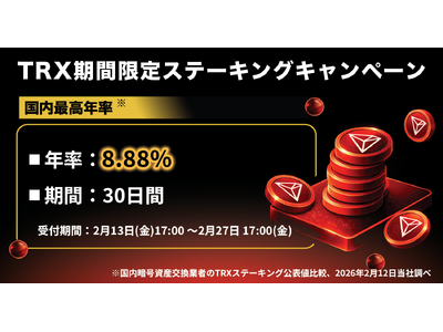 �y�����ō��N���zTRX�i�g�����j���Ԍ���X�e�[�L���O�L�����y�[��