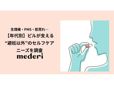 生理痛・PMS・肌荒れ…ピルが支える“避妊以外”のセルフケアニーズを調査