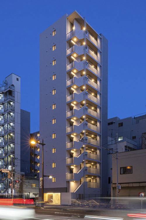 -信和建設（株）施工　東京都墨田区緑に「SPコート両国」が竣工-