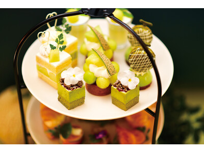 【Cafe&Bar カリン×アントレーズ】みずみずしいメロンと、深みある抹茶の「Green Aftern...