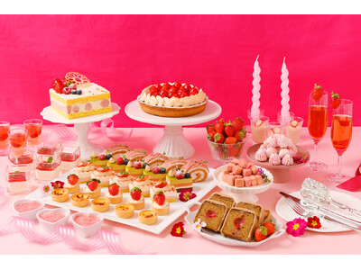 “イチゴを着て行く”フェア「Very Berry Strawberry」開催｜ホテルプラザ神戸