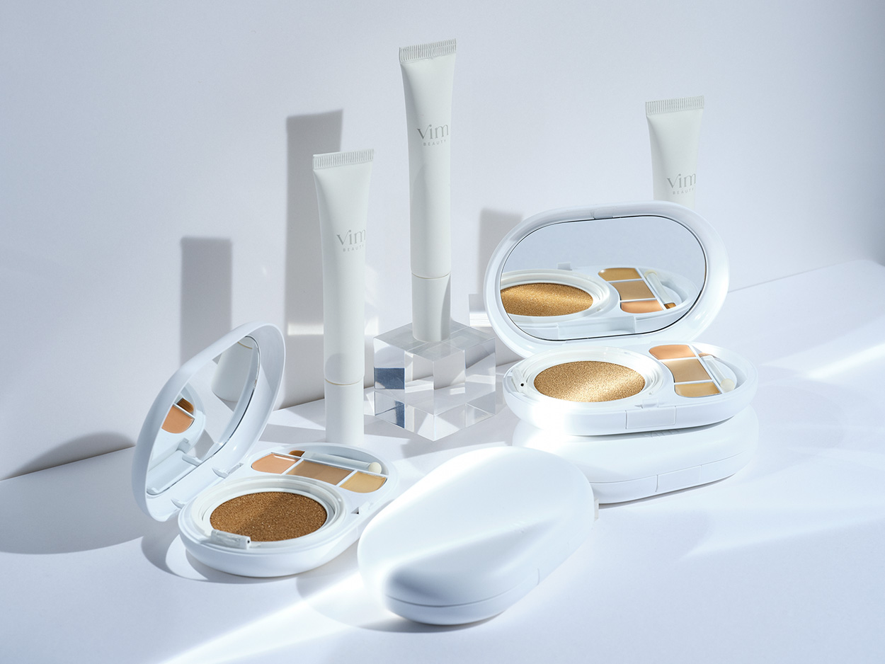 コスメブランド『vim BEAUTY』vim独自開発のファンデーションキット「effect like finish foundation kit」初回生産分10,000個即日完売
