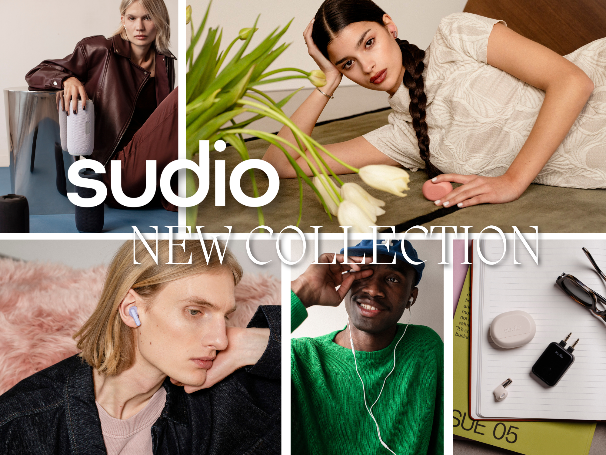 【新発売】北欧オーディオブランド「SUDIO」から再生プラスチック使用のイヤホンなど全7商品が登場！2025年8月1日より発売