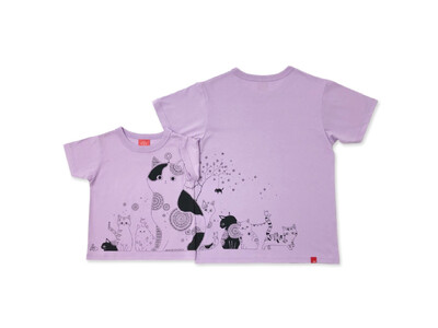 ペン1本で描かれた細密アート、かめいち堂「ねこ」×OJICOの新作半袖Tシャツが登場！
