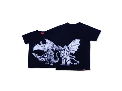 大人もワクワクが止まらない！暗闇で光るゴジラの新作Tシャツ『モンスターズ』がOJICOから登場！