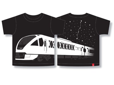 Tシャツの「OJICO」から「東武特急スペーシア Ｘ」の新作Tシャツが登場！～3月7日（木）から先行販売開始～