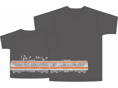OJICOから中央線E233系をモチーフにデザインした新作Tシャツが先行販売で登場♪