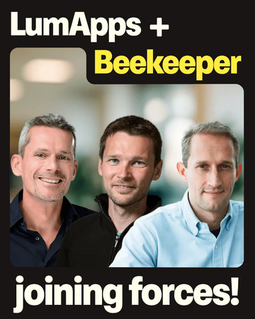 LumAppsとBeekeeperが経営統合、未来の働き方を支える従業員体験プラットフォームのリーディングカンパニーへ