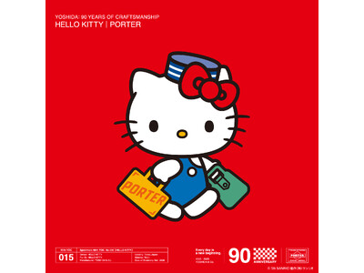 YOSHIDA & Co. 90th Anniversary Project 015「HELLO KITTY × PORTER」を発売します。