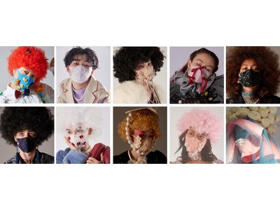 200種類のマスクファッションショー 3月14日（日）配信　マスクを自己表現のキャンバスに