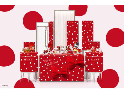 HACCI 「SWEET×ハンサム Minnie Collection」阪急うめだ本店先行販売 POPUPイベントを開催