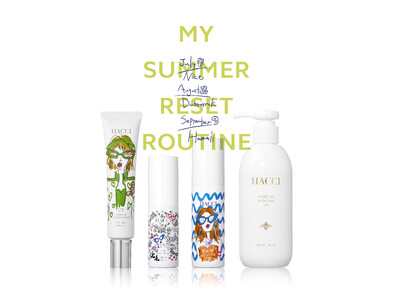 みずみずしく軽やか。HACCIの大人気UVコレクション2024が登場！
