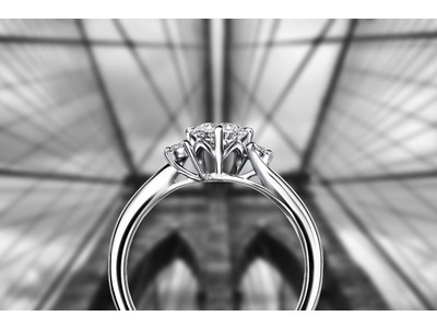 NY発 最高峰の美しい輝きを放つダイヤモンド専門店「ラザール ダイヤモンド ブティック」～ センターダイヤモンドに最大限の光を取り込む～新作エンゲージリング『ザ ブルックリン』