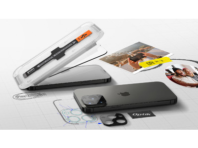 [Spigen] iPhone13シリーズ専用のガラスフィルム「EZ Fit」Amazonストアで販売を開始！！