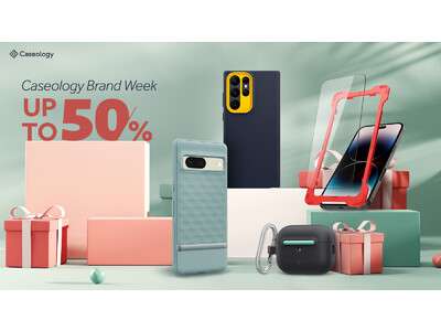 【最大50 % off】Caseologyは Amazonにて開催される2月のCaseology Brand Weekに参加。新商品から人気商品まで、ケースやアクセ