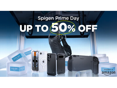 【Spigen】最大50％OFF！Amazonプライムデー！最新機種スマホケースから、防水グッズ、旅行グッズまで、全商品お得な7日間！