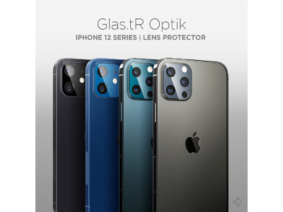 【Spigen】iPhone 12 シリーズ専用のカメラフィルム「Glas.tR Optik」Amazonストアで絶賛販売中。