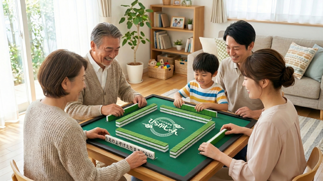 【2周年記念キャンペーン実施】夏休みは三世代で「ひらがじゃん」。帰省のテーブルに新しい遊びを。