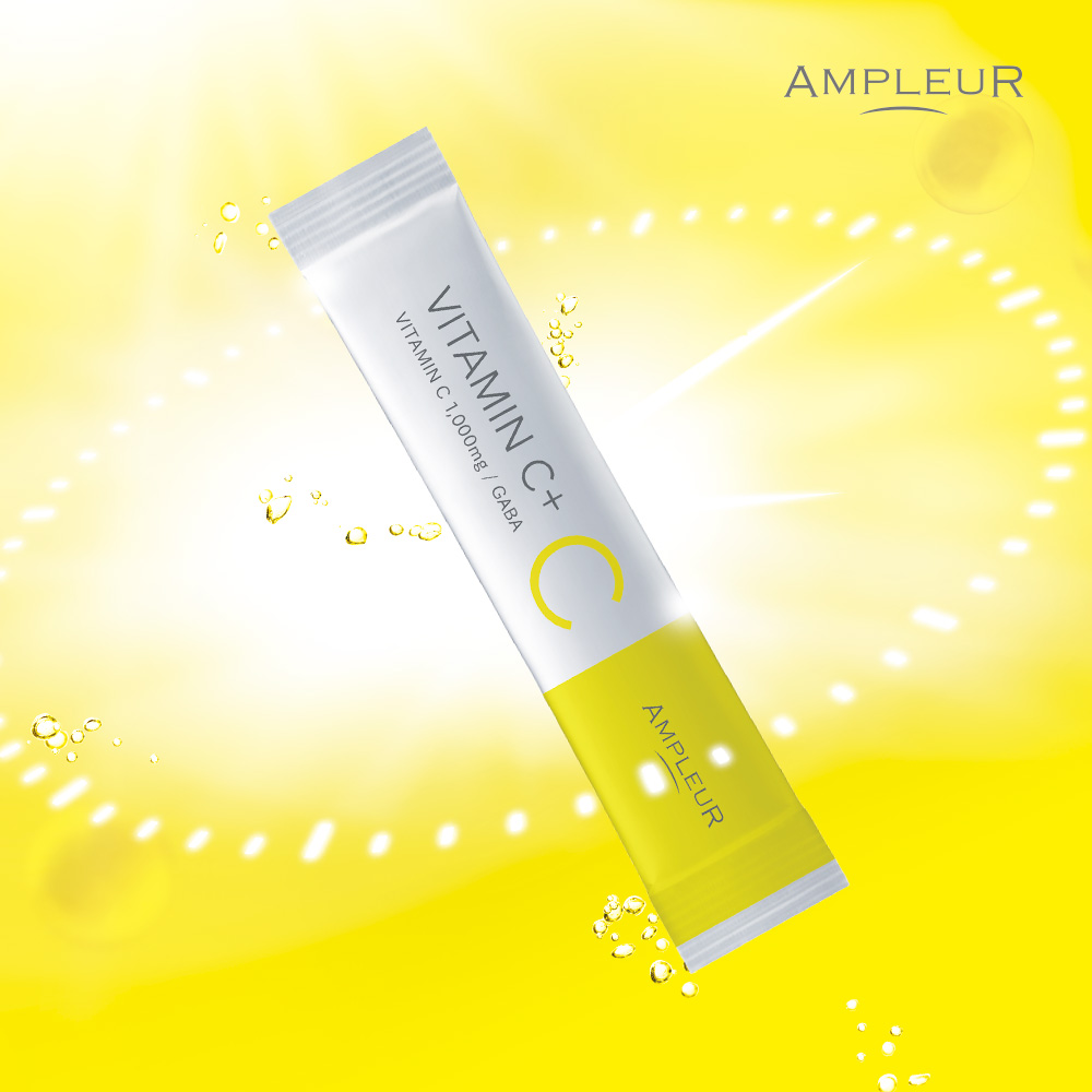 【AMPLEUR】朝の活力と夜の休息力に着目した、高濃度ビタミンCサプリメント「ビタミンC＋」を新発売。