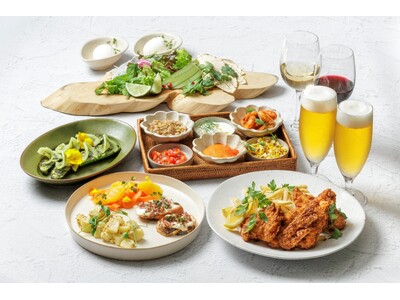 街中で楽しむ、ちょっと贅沢な時間。緑あふれる中庭で味わう「ネイチャービアテラス 2026」をHyssopにて5月18日より開催