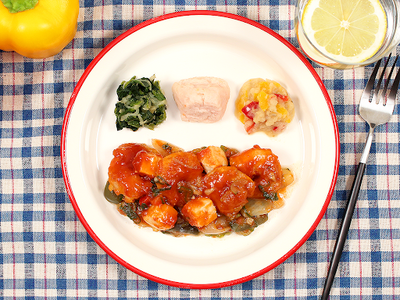 コク旨・ピリ辛な餡と香ばし海老の調和を楽しんで欲しい！「和の逸品！豆腐と海老のとまと辛味餡かけ」が6月1...
