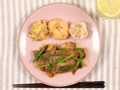 ボリュームアップして再登場！トウチと豆板醤の辛味が絶妙な「回鍋肉」が7月16日（火）ナッシュから新発売