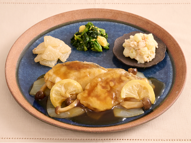 爽やかなレモンだれがたらの旨みを引き立てる「たらのレモンあん」を12月16日（火）に発売