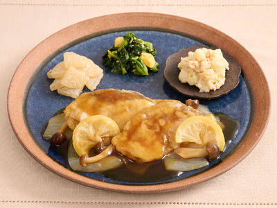 爽やかなレモンだれがたらの旨みを引き立てる「たらのレモンあん」を12月16日（火）に発売