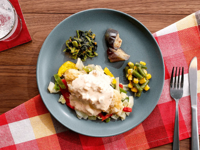 トマトの爽やかな酸味が味わえる！特製タルタルソースを使用した「フライドフィッシュ」が8月14日（金）にリニューアルして登場