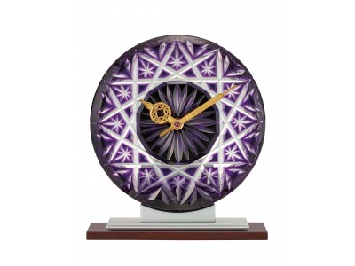リズム時計の創立70 周年記念モデル「RHG-S85 薩摩切子時計」 受注開始