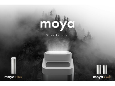 ウイルスリデューサー「moya」、ESTNATION 六本木ヒルズ店にてPOP UPを開催