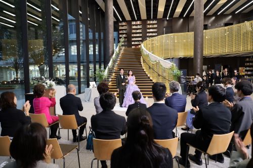 ～全日本ブライダル協会 山梨県支部と学生が共同企画　～大正大学 キャンパスで挙式イベントを開催