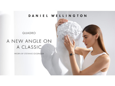 DANIEL WELLINGTON（ダニエル ウェリントン）初となるスクエア型の文字盤モデル「Quadro」登場