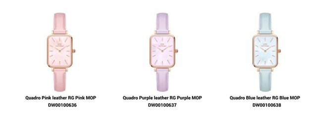 DANIEL WELLINGTON（ダニエル・ウェリントン）からパステルコレクション「Mother-of-pearl（マザーオブパール）」の新作が登場！のメイン画像